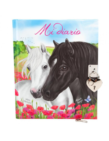 Diario Miss Melody, Motivo 2, dos caballos