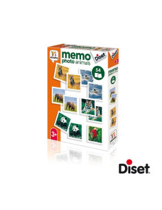 Juego Memoria Meto Photo Animales