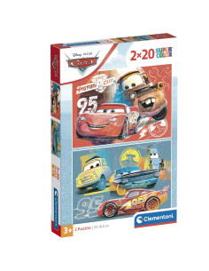 Puzzle Cars Disney 2x20pzs