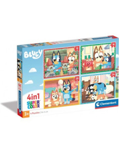Puzzle 4 en 1 Bluey