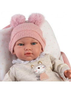 Muñeca Reborn Nerea con Jersey Polaina y Manta 2