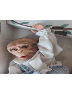 MONO REBORN EXCLUSIVO OSORNO CON  BLUSA BLANCA BRAGUITA AZUL 2