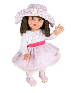 ROPA MARIQUITA PEREZ VESTIDO ROSA FLORES