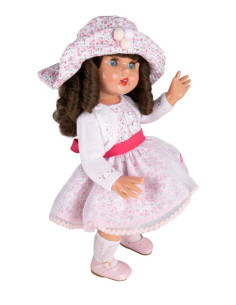 ROPA MARIQUITA PEREZ VESTIDO ROSA FLORES 2