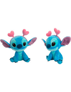 Peluche Stitch Love Corazones 25 cm 2