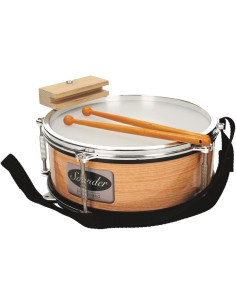 Tambor con caja china infantil con palillero 25 cm