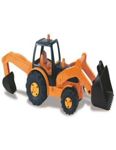 Tractor con Pala Y Retro Obras Publicas En Caja