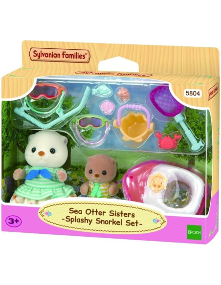 Sylvanian Families - Set Familia Nutrias Snorkel