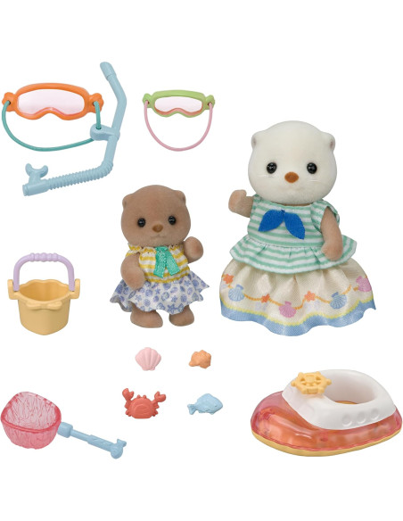 Sylvanian Families - Set Familia Nutrias Snorkel