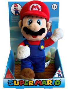 Peluche posable de Mario 25cm