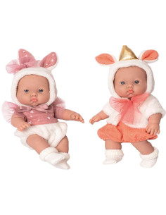 Muñecos Gorditos Fantasia 30 cm con vestidos surtidos.