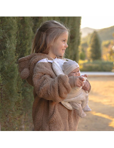 Portabebe beige elegance para bebes de 40 - 45 cm 2