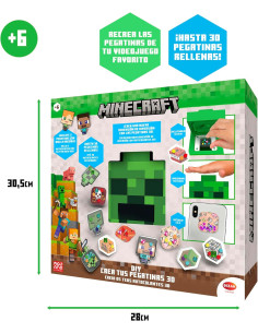 CREA Tus Pegatinas 3D Minecraft 2