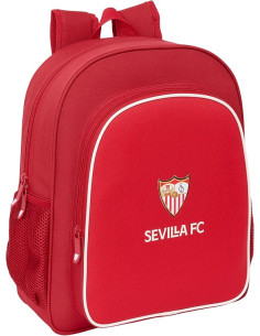 SEVILLA FC - Mochila Escolar Niño 32x12x38 cm