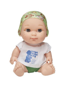 Muñeco Baby Pelón Elsa Pataky Juegaterapia 