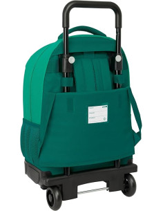 Real Betis BALOMPIÉ - Mochila Grande con Ruedas 33x22x45 cm 2