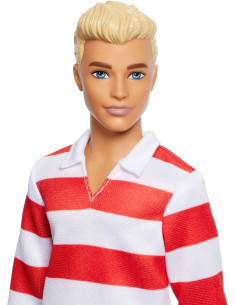 Barbie Fashionistas Ken Muñeco n. 241 rubio con un polo... 2