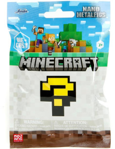 Nanofiguras Minecraft 4 cm en sobre Sorpresa en Display