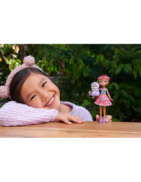 Enchantimals Muñeca Oneda Otter con Mascota Nutria Kelpie