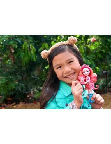 Enchantimals Sunshine Beach Muñeca Texie Tiger...