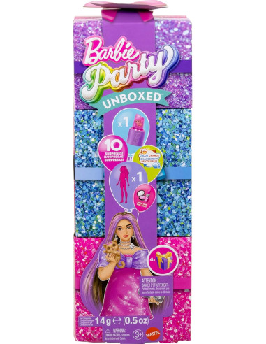 Barbie Party Unboxed Serie Glam Party Pink Sparkle