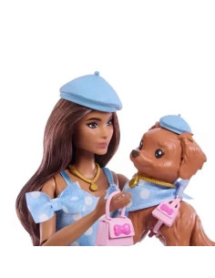 Barbie Twinning Looks Morena con Perro 2