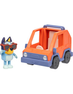 Bluey Circula Amigos en Este simpático vehículo Viaja en...