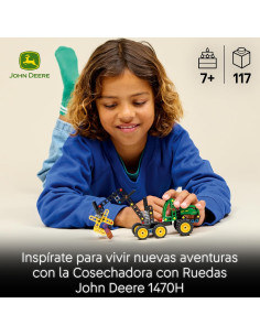 LEGO Technic Cosechadora con Ruedas John Deere 1470H -... 2