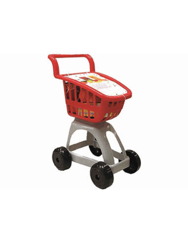 Carrito Supermercado con Alimentos