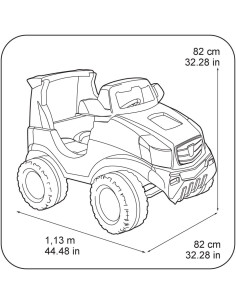 FEBER - Challenger 12 V Coche, Coche de 2 Plazas... 2