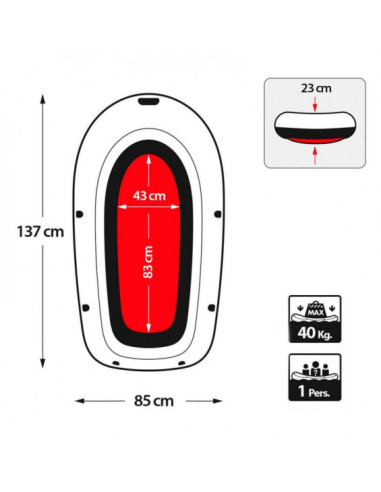 Barca Hinchable Explorer Pro 50