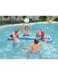 Red Hinchable Voleyball Juego de Piscina 241x61 cm 2