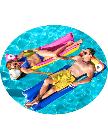 Colchoneta Flamenco Pajaro Tropical 183x76 cm