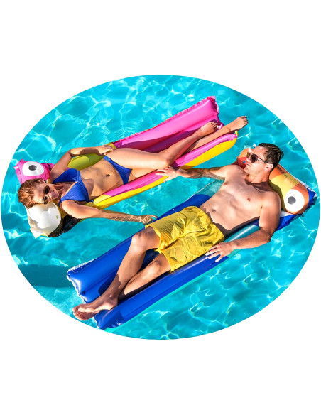 Colchoneta Flamenco Pajaro Tropical 183x76 cm