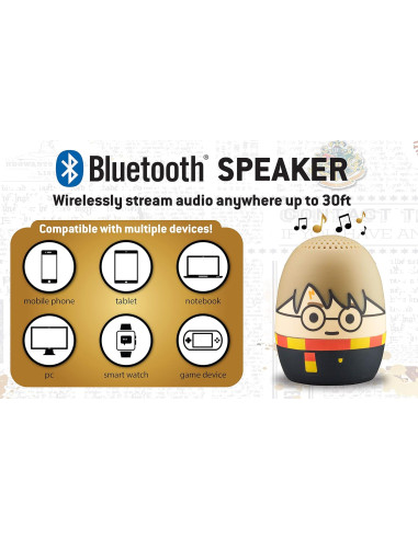 Mini Altavoz Harry Potter Personaje con Bluetooth