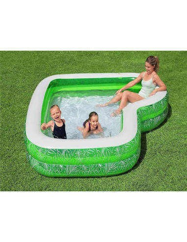 Piscina infantil inflable 231 x 231 x 51 cm