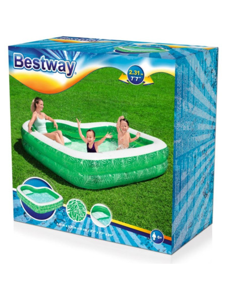 Piscina infantil inflable 231 x 231 x 51 cm