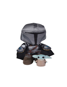 The Mandalorian con Baby Yoda 25 cm 2