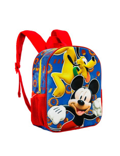 Mochila 3D Pequeña Mickey Mouse Happy Friends.  2