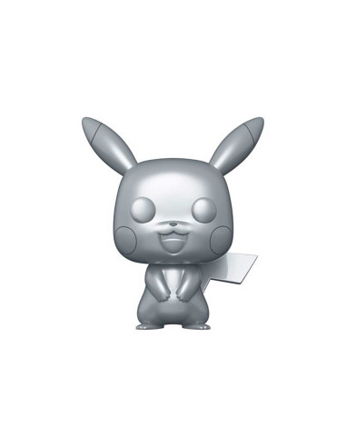 Funko POP Jumbo Pokemon Figura Pikachu Silver