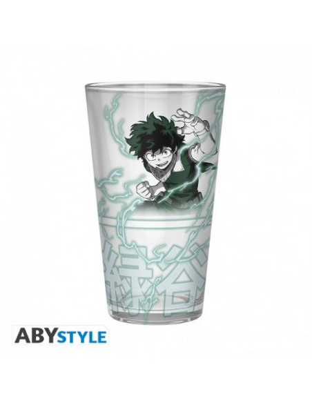 MY HERO ACADEMIA - Pack cristal XXL + Pin´s + libreta "Hero"