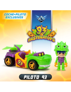 T-Racers Mega Wheels T-Rex – Vehículo-Lanzador con 1... 2