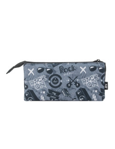 Portatodo Triple 3 bolsillos Rock On 2