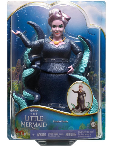 Disney La Sirenita Muñeca Úrsula villana con...