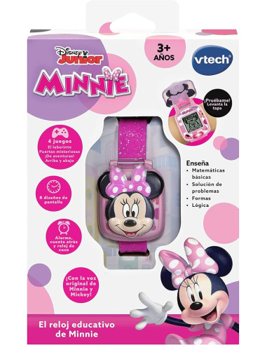 Reloj Educativo de Minnie, Smartwatch Interactivo
