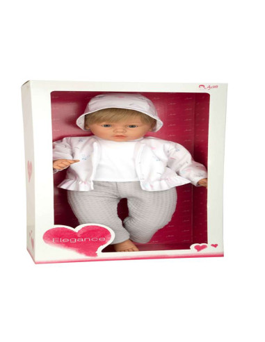 Leo Elegance 62 cm Gris con mecanismo de Risa