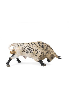 Deqube- Bravo Ensabanado Embistiendo Figura de Toro,...