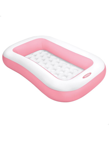 Piscina Hinchable, Rectangular, Rosa,...