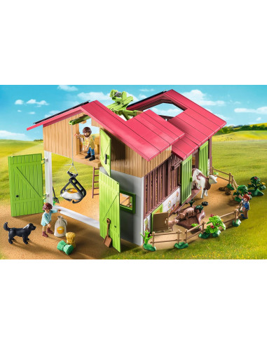Playmobil Granja con Animales y Energía Sostenible
