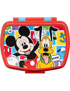 Fiambrera rectangular para el almuerzo infantil de Mickey... 2